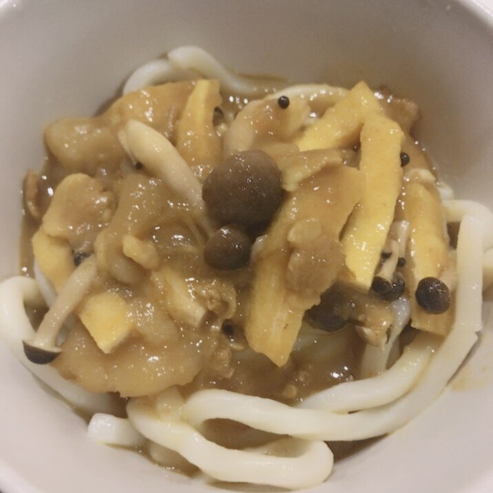 残り物で♡カレーうどん♡